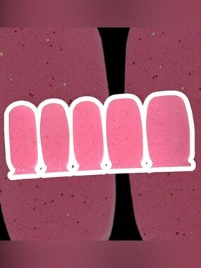 Color Street Pink Pearl Gumdrop Nail Strips